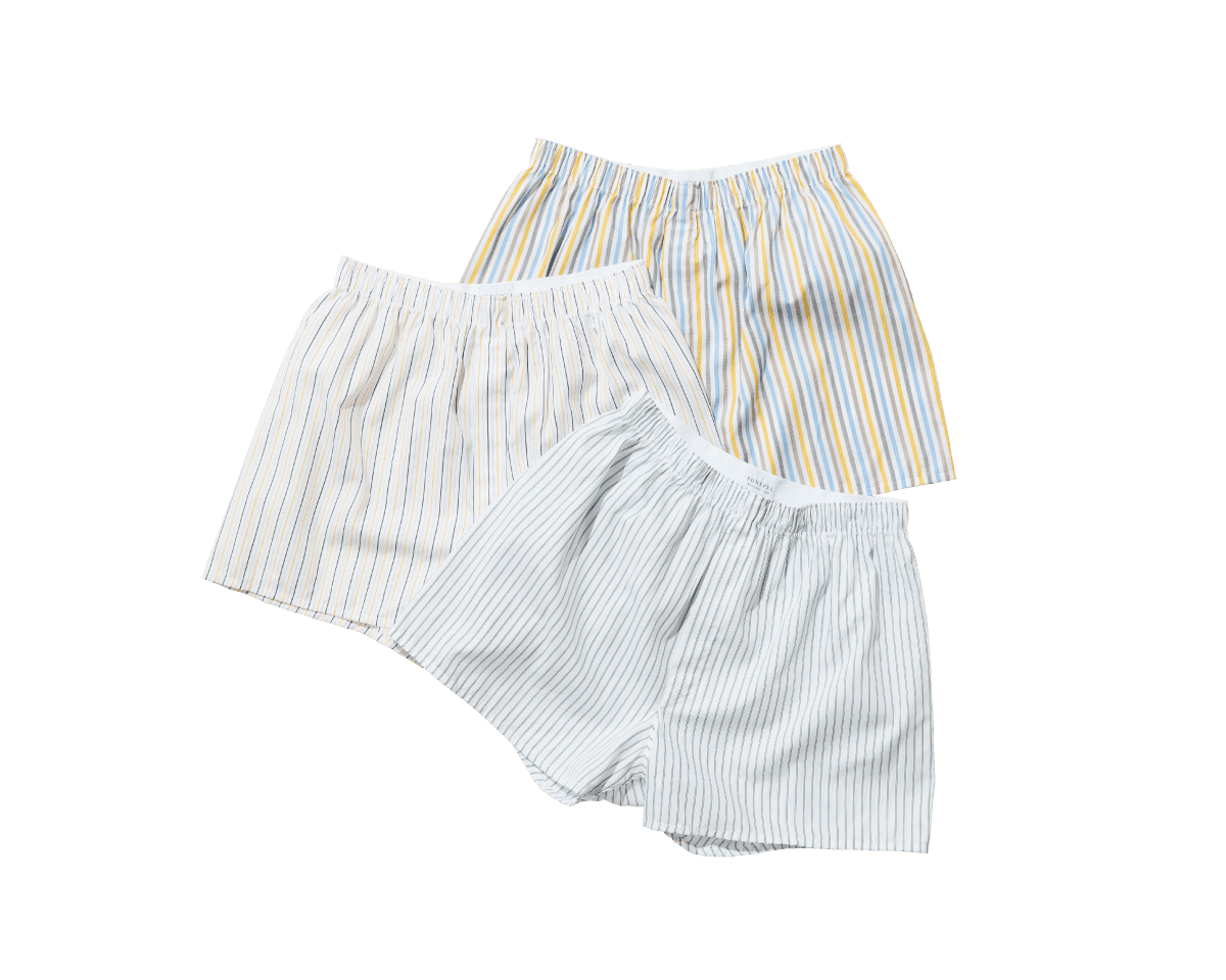 80年代の“かっこいい”が復刻。〈SUNSPEL〉のボクサーショーツ。