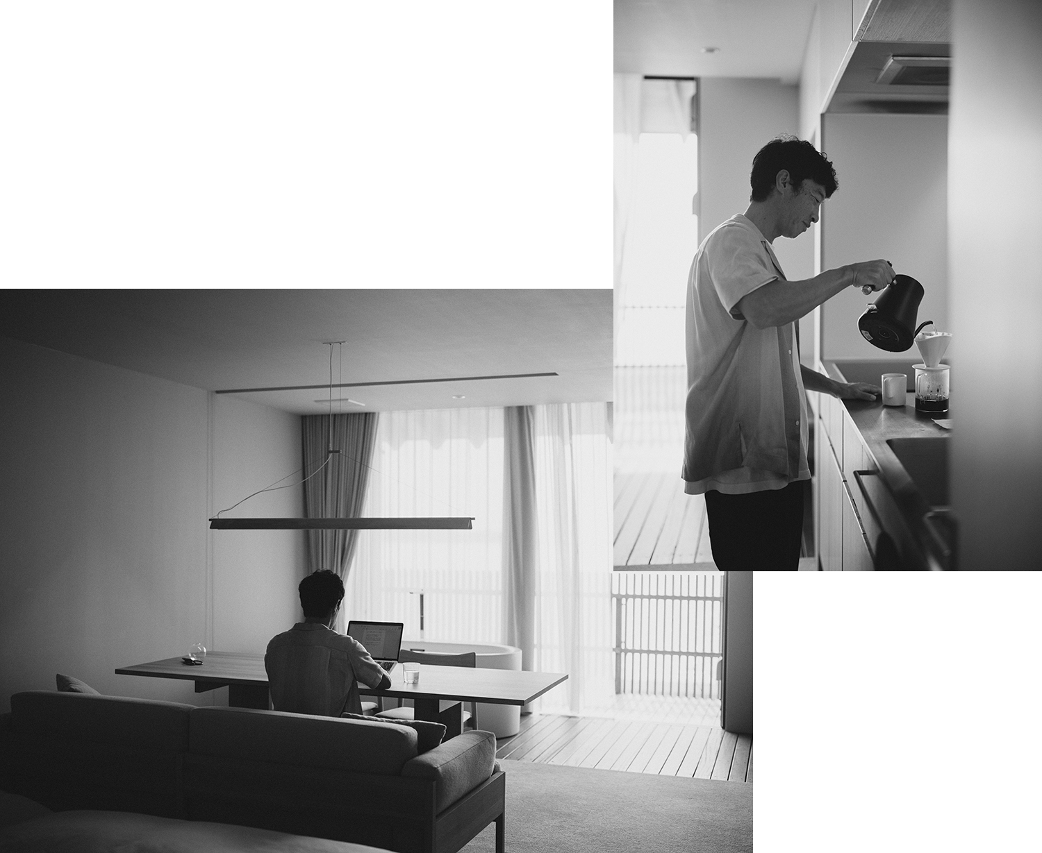 〈一宮1st〉に宿泊する本間さん