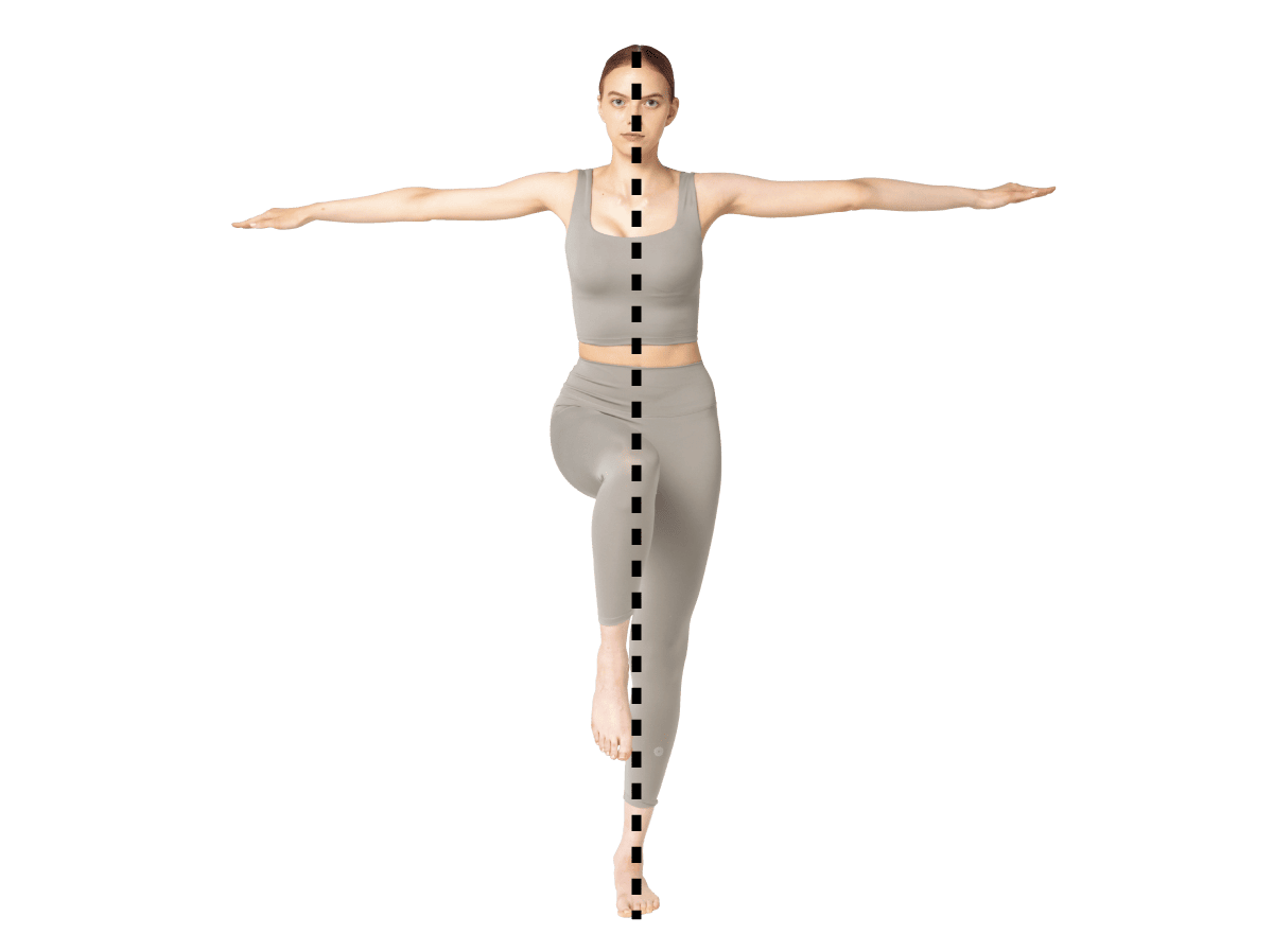 片脚Ｔ字バランス