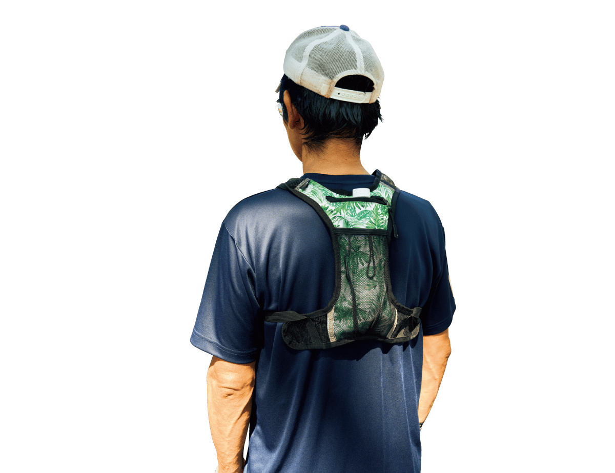 100均のラン用リュック