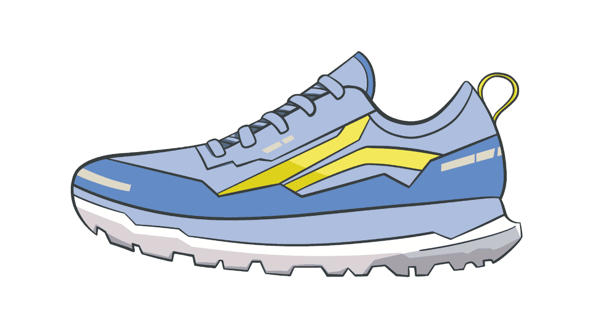 トレランシューズを選ぶ基準のイラスト