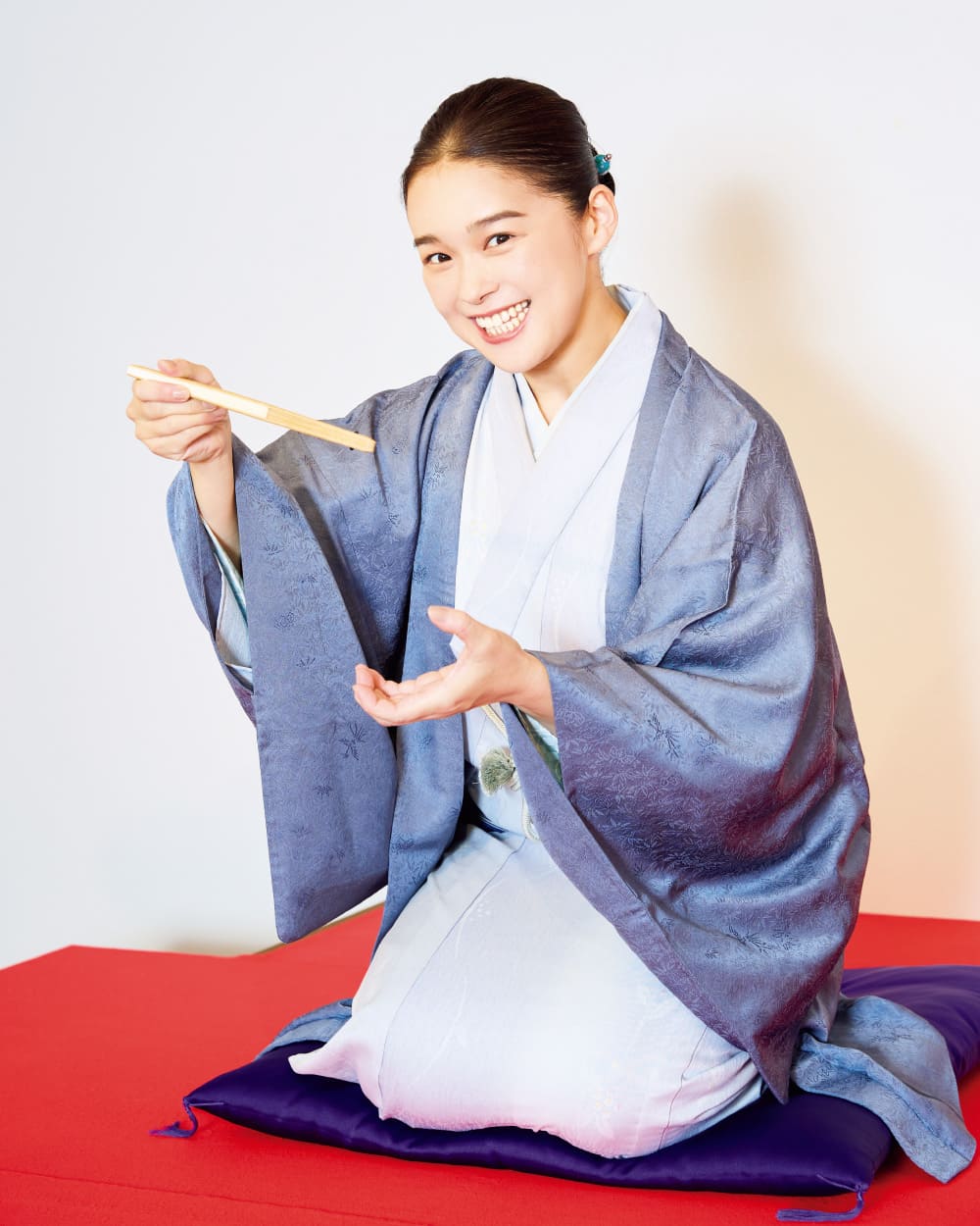 落語家・林家つる子さんのデンタルケアの秘訣。