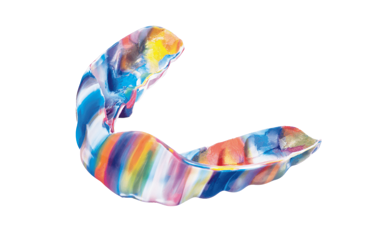 カラフルな色のアウスピース