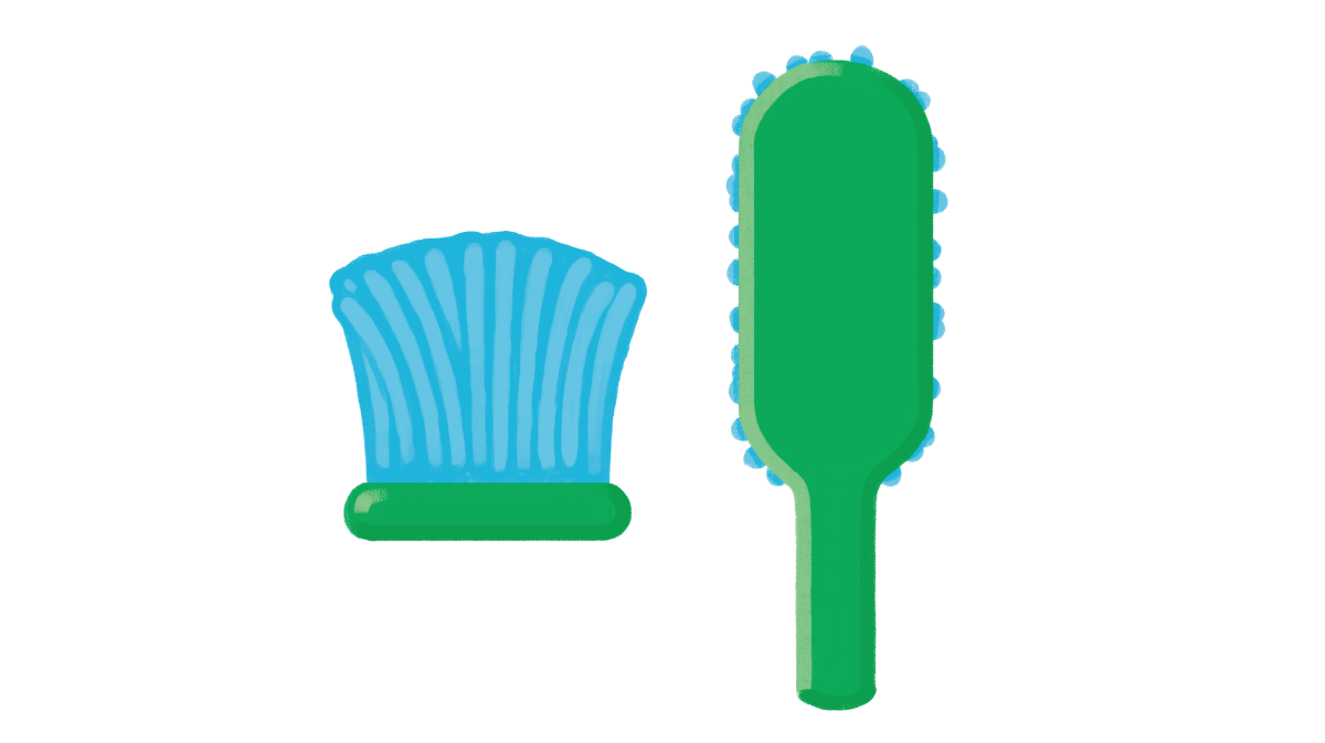 ブラシの替えどきのイラスト