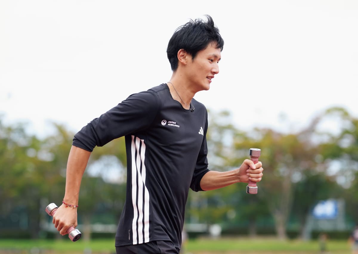 鵜澤飛羽(短距離走)