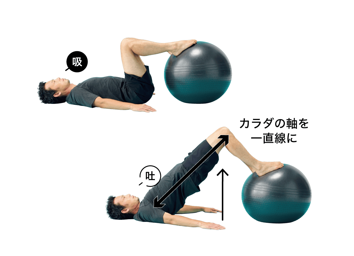 ヒップエスカレーター（５回×1セット）