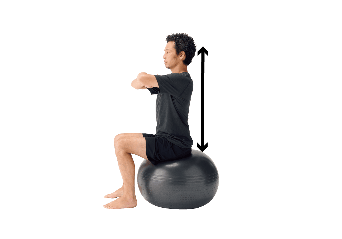 ロールバックウォーキング（５往復×1セット）