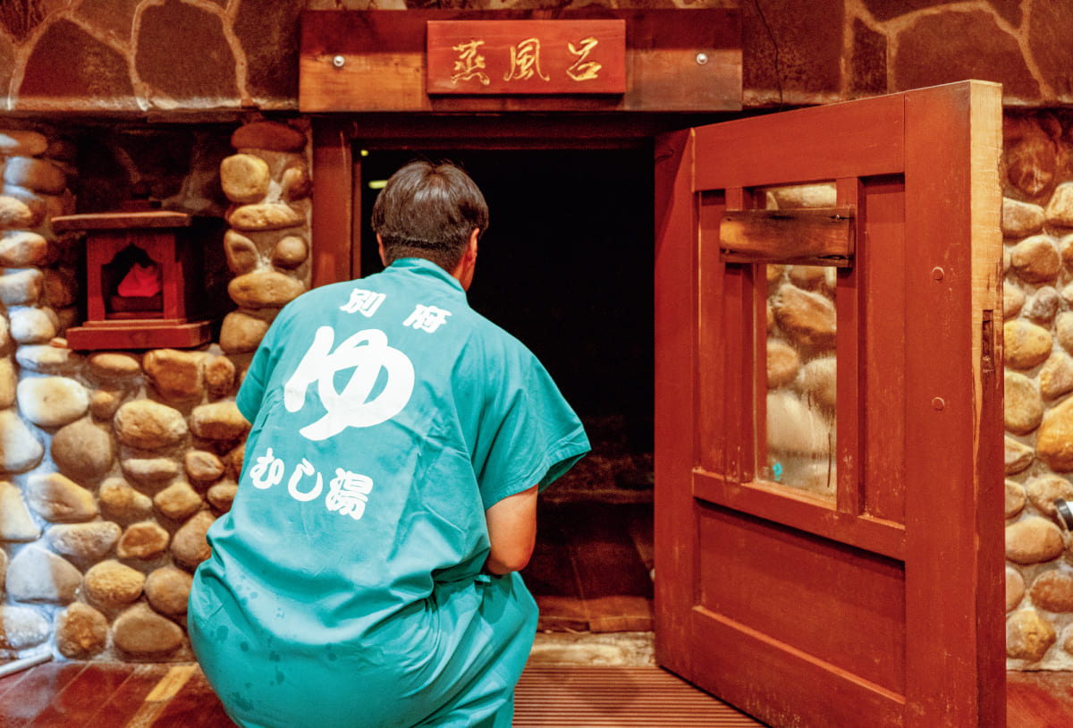 鉄輪むし湯(別府・蒸し湯)