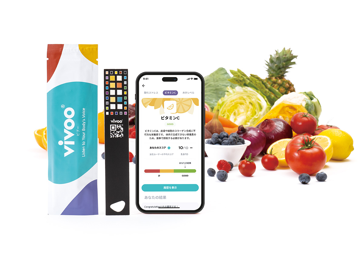 フルーツとVicooの写真