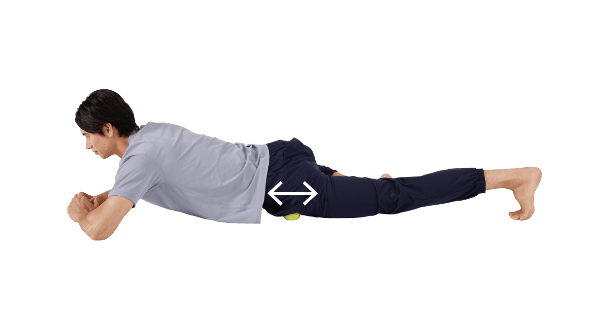 大腿四頭筋リリース1