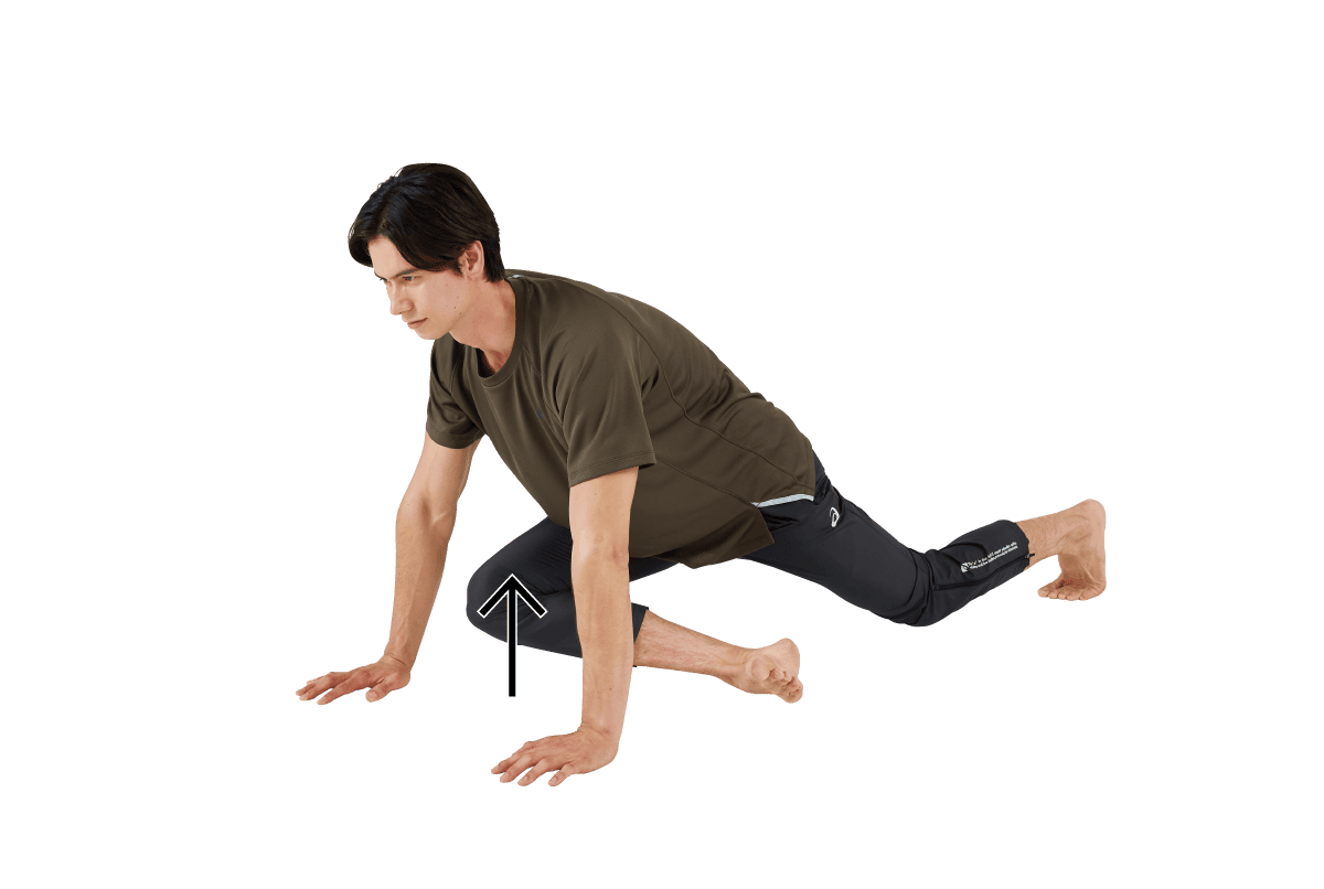 ピジョンストレッチ・アイソメトリックホールド