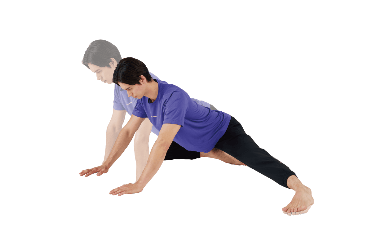 ストレートレッグロッキング（