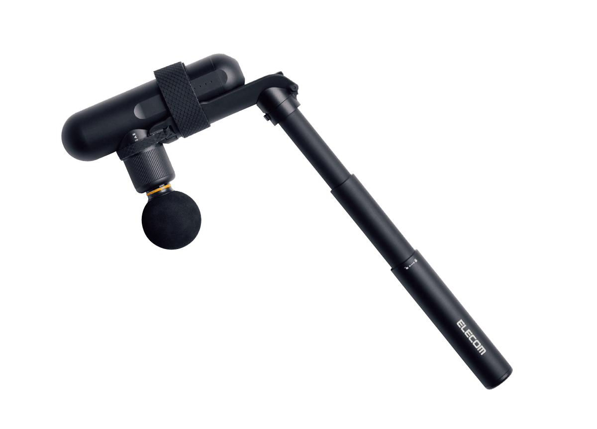 〈ELECOM〉リフレッシュガン・マッサージガン汎用アーム 令和の孫の手