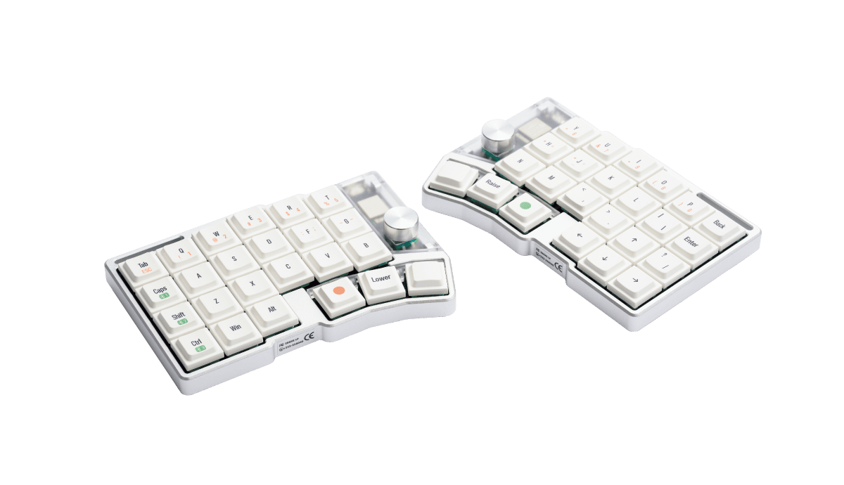 〈JezailFunder〉Cornix LPX ロープロ ファイル無線分割キーボード