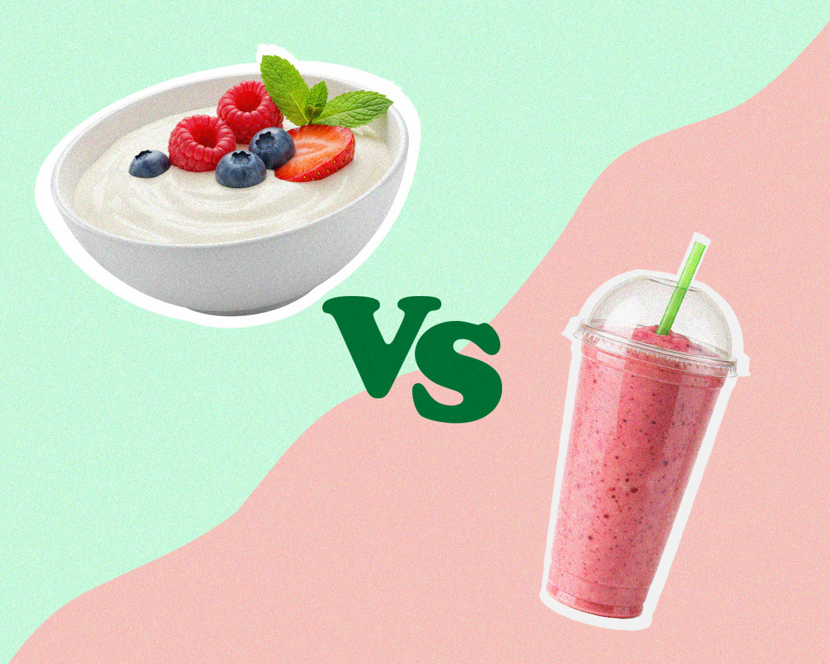 腎臓にはフルーツヨーグルトorスムージー？