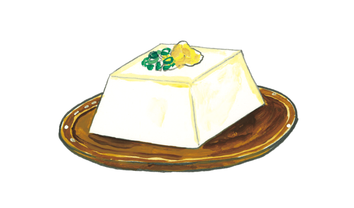 冷や奴イラスト