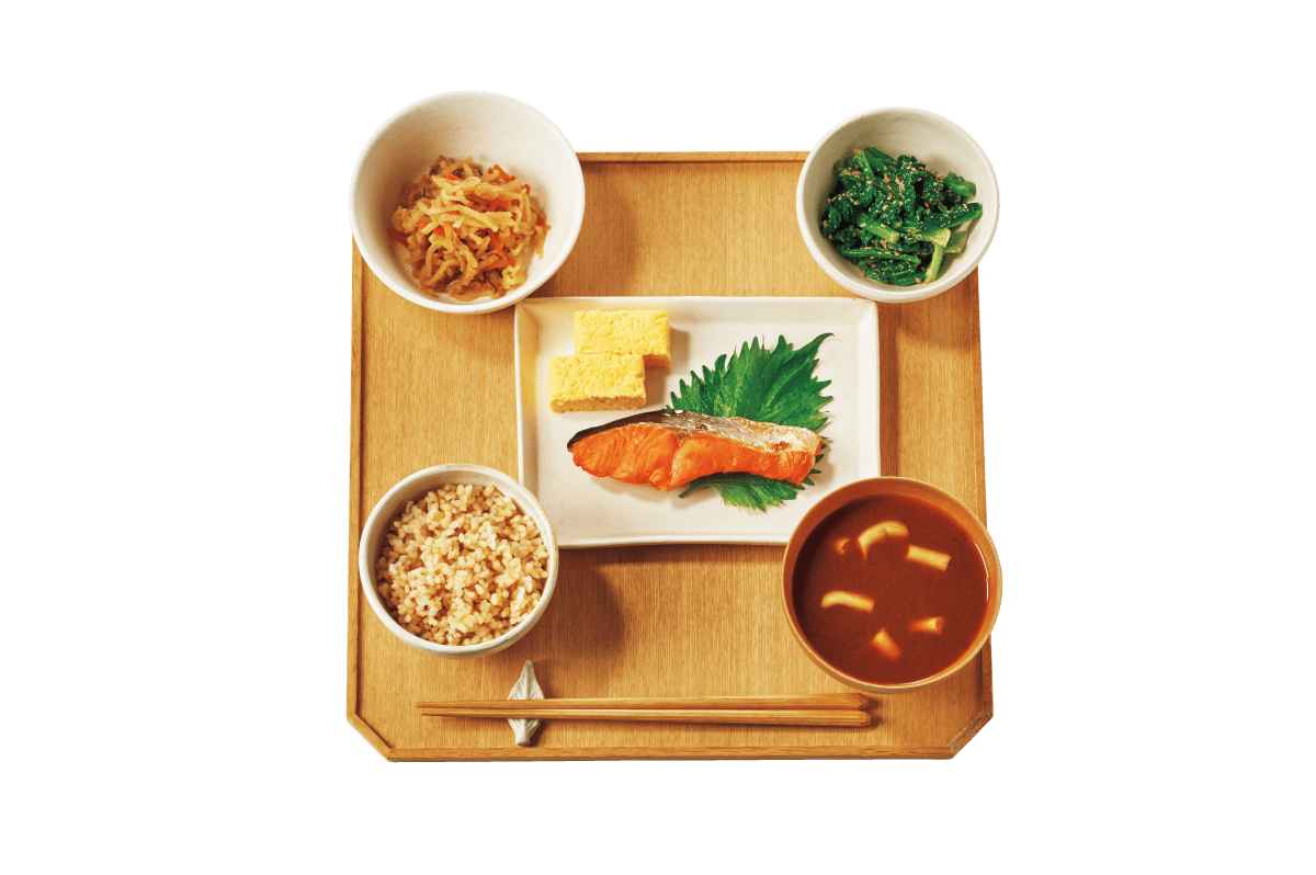 和食のバランスの良いメニュー