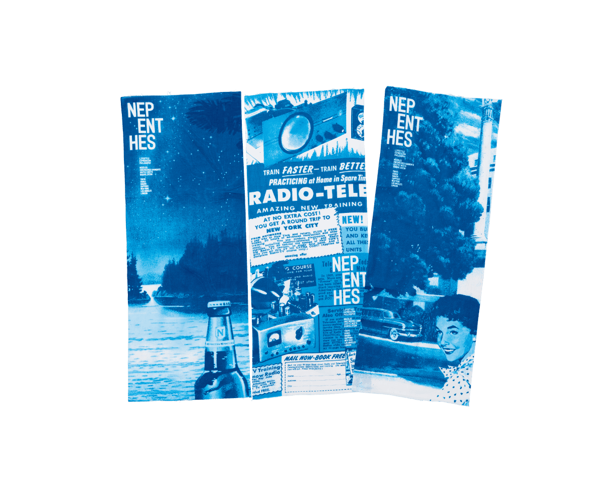 日米の“レトロ”をギュッと凝縮。〈NEPENTHES × Kazuhiko Ota〉の手ぬぐい。