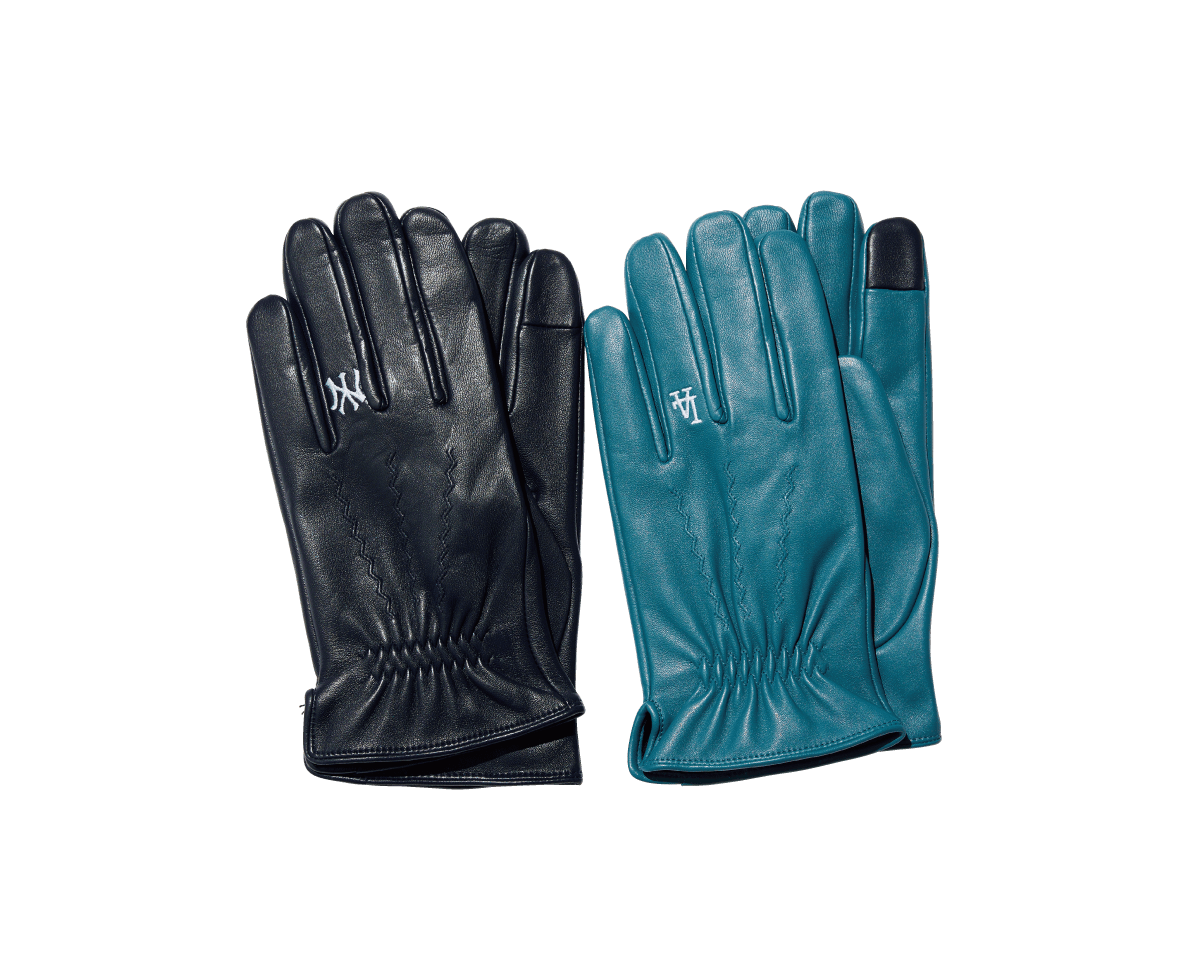 左手の薬指にファンの証を。〈MLB × INFIELDER DESIGN〉のレザーグローブ。