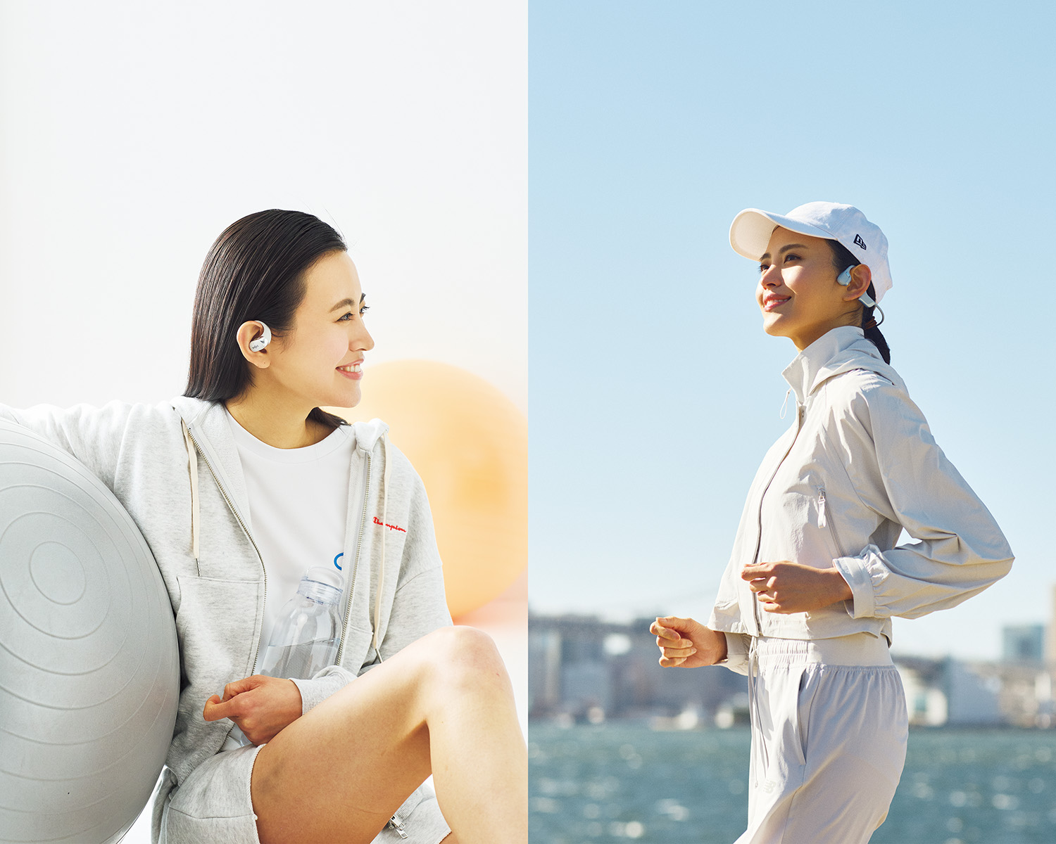 [PR]オープンイヤーで安全。究極の音質と装着感を求めた〈SHOKZ〉の最新2モデルで新体験。