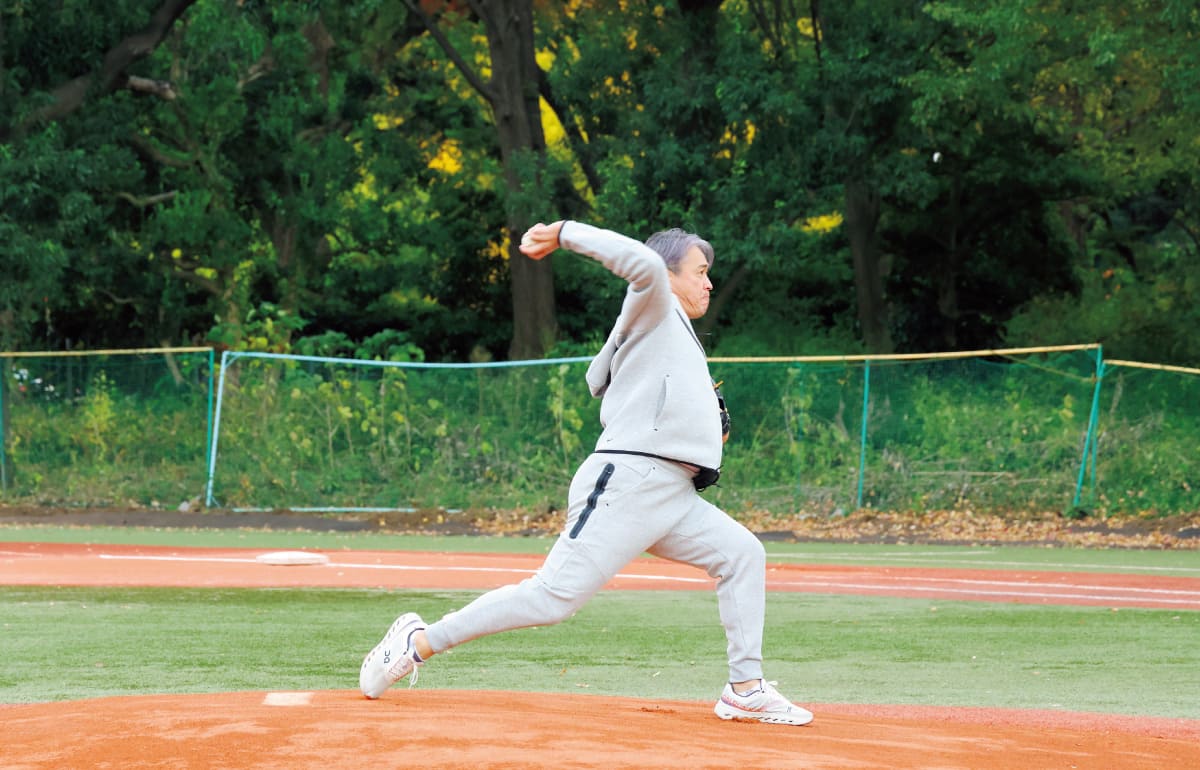 5.全身を釣り竿化