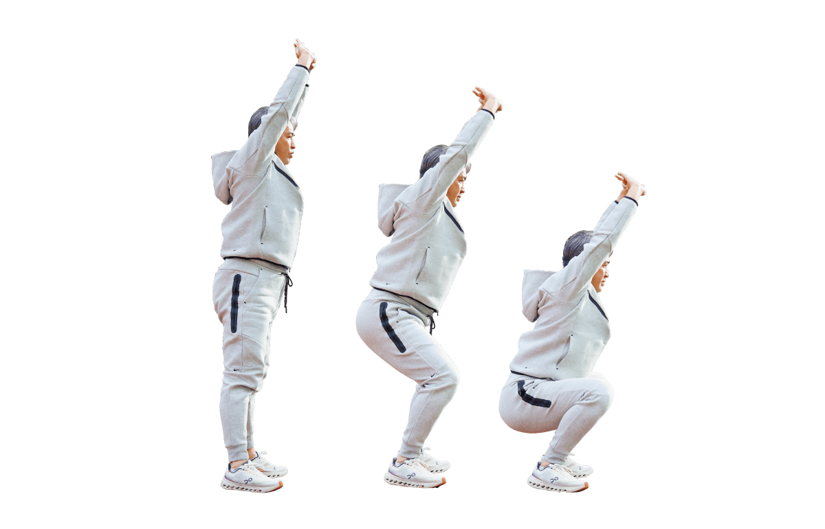 オーバーヘッドスクワット