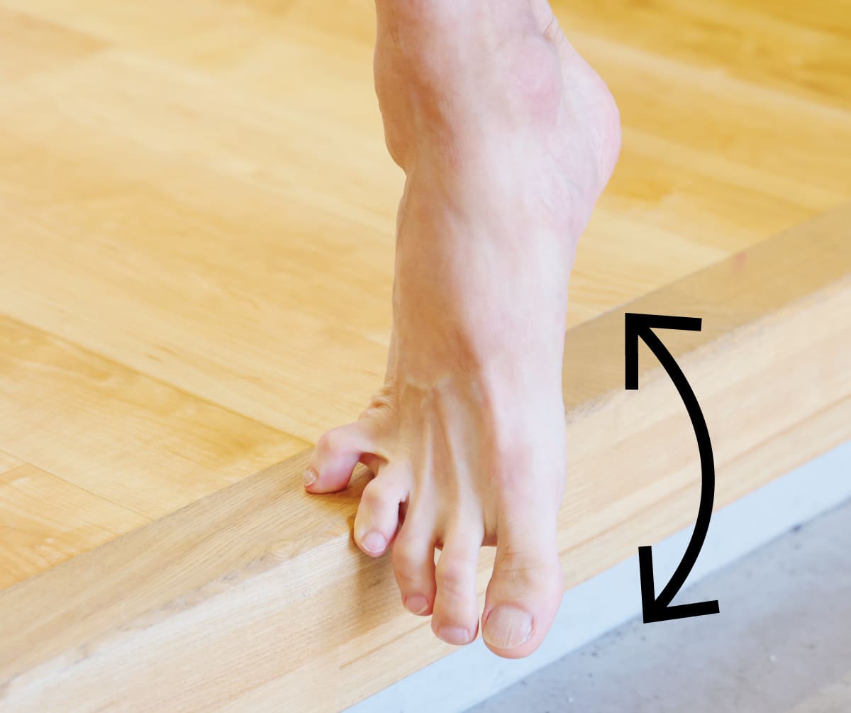 小指カーフレイズ