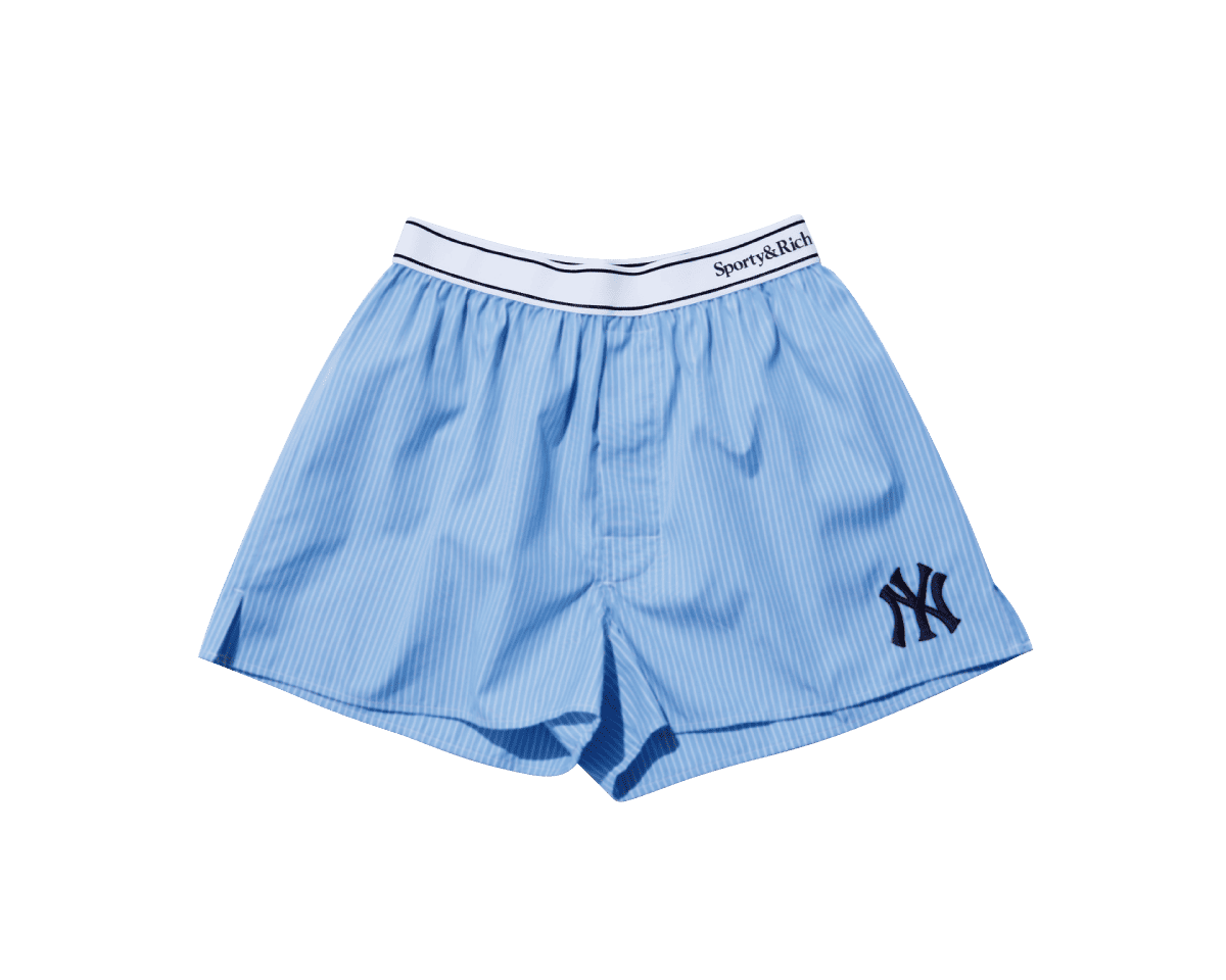 見えない場所でもファンアピール！〈SPORTY & RICH〉のボクサーショーツ。