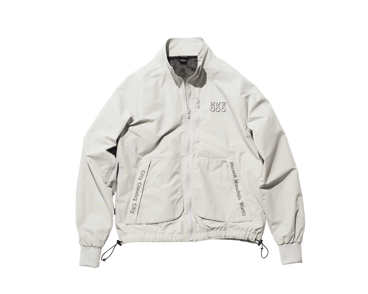 通気性が高いのに防風仕様？〈Marmot × CITY COUNTRY CITY〉のジャケット。