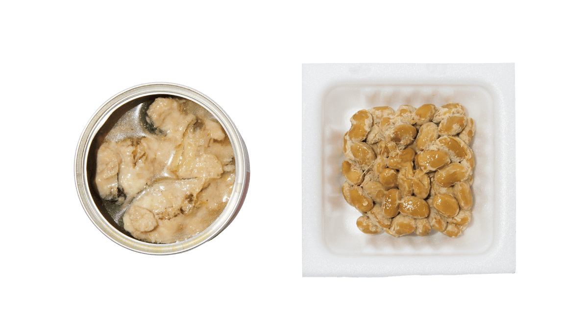 鯖と納豆