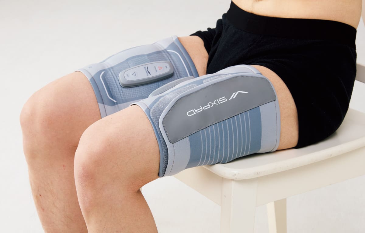 《SIXPAD Leg Belt 2》を使用している画像