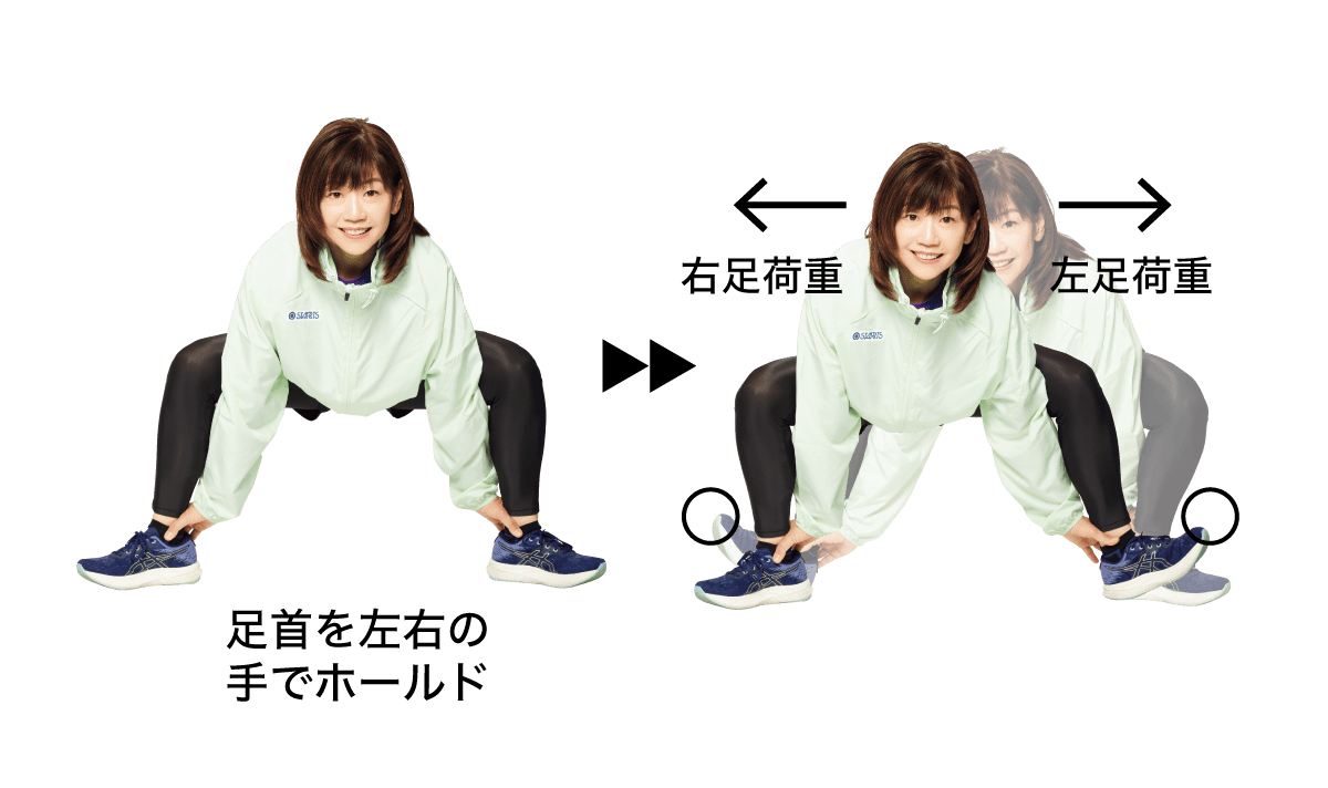 さらにできる人はこのストレッチ