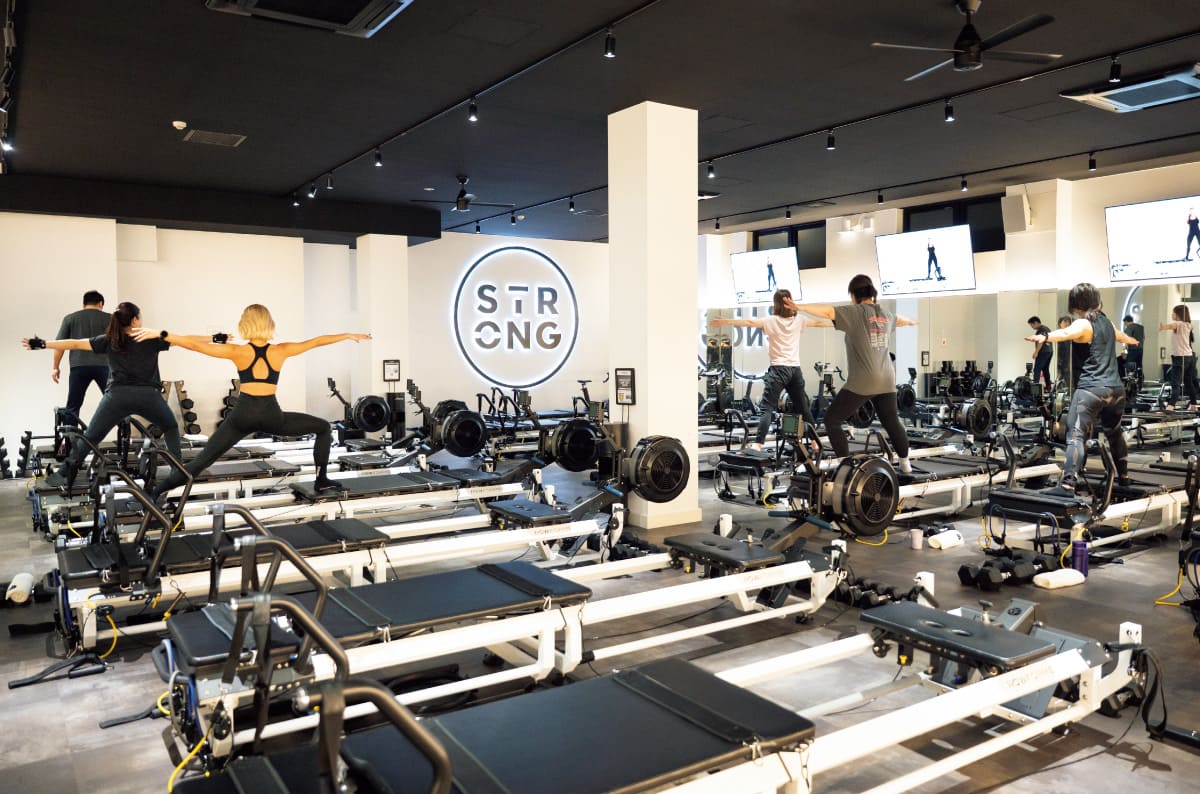 〈STRONG Pilates〉の様子