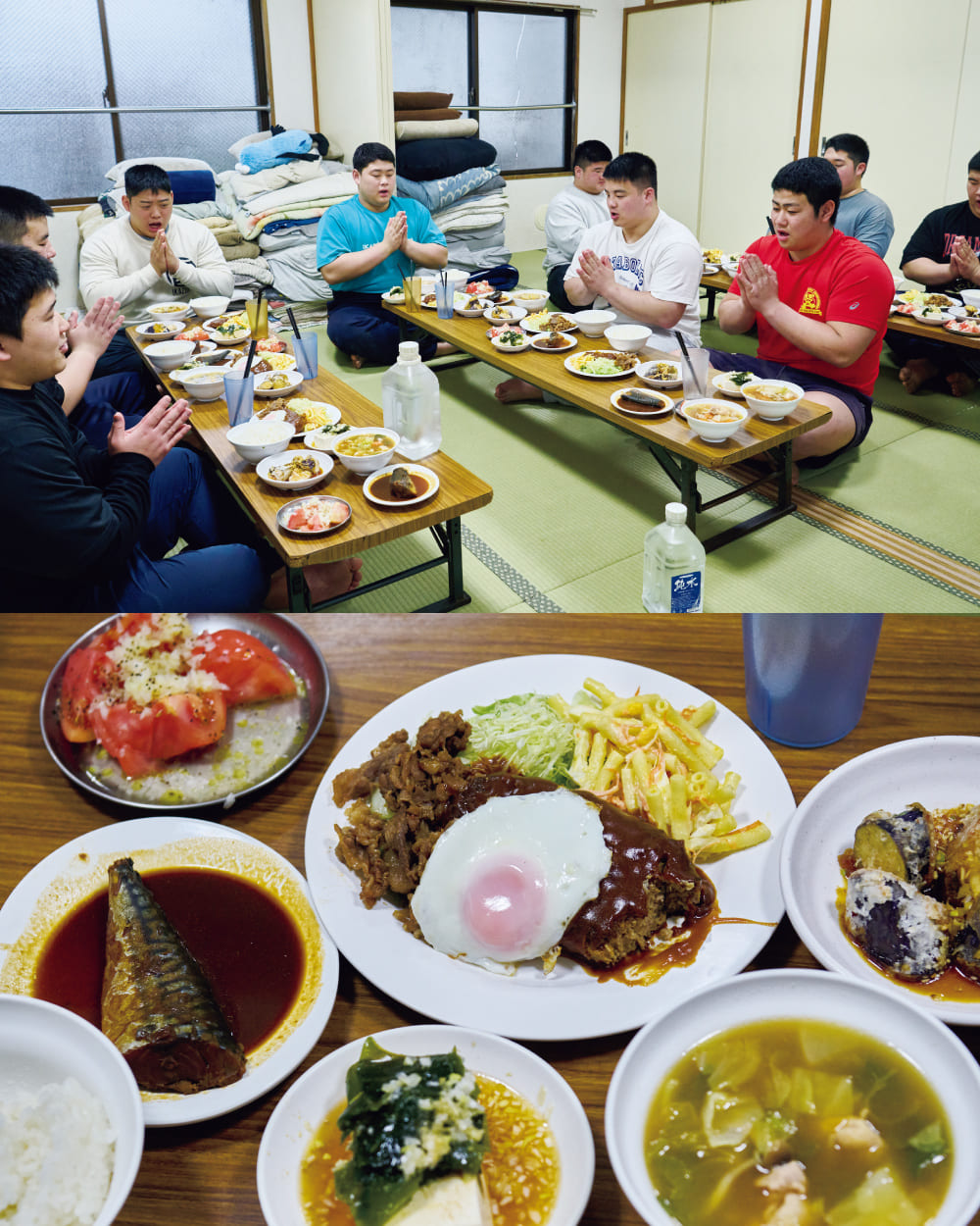 健康で力強いカラダの秘訣。名門相撲部、奇跡のちゃんこ。