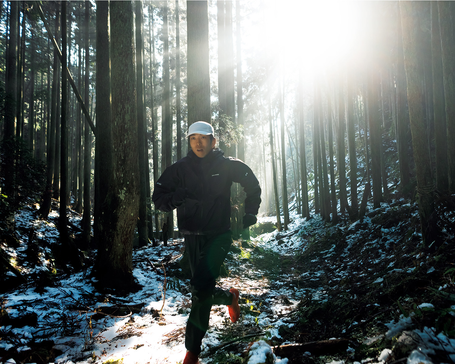 ウチサカさんのトレイル案内。［若くして世界を制した天性の山岳ランナー・近江竜之介を京都に訪ねて。］