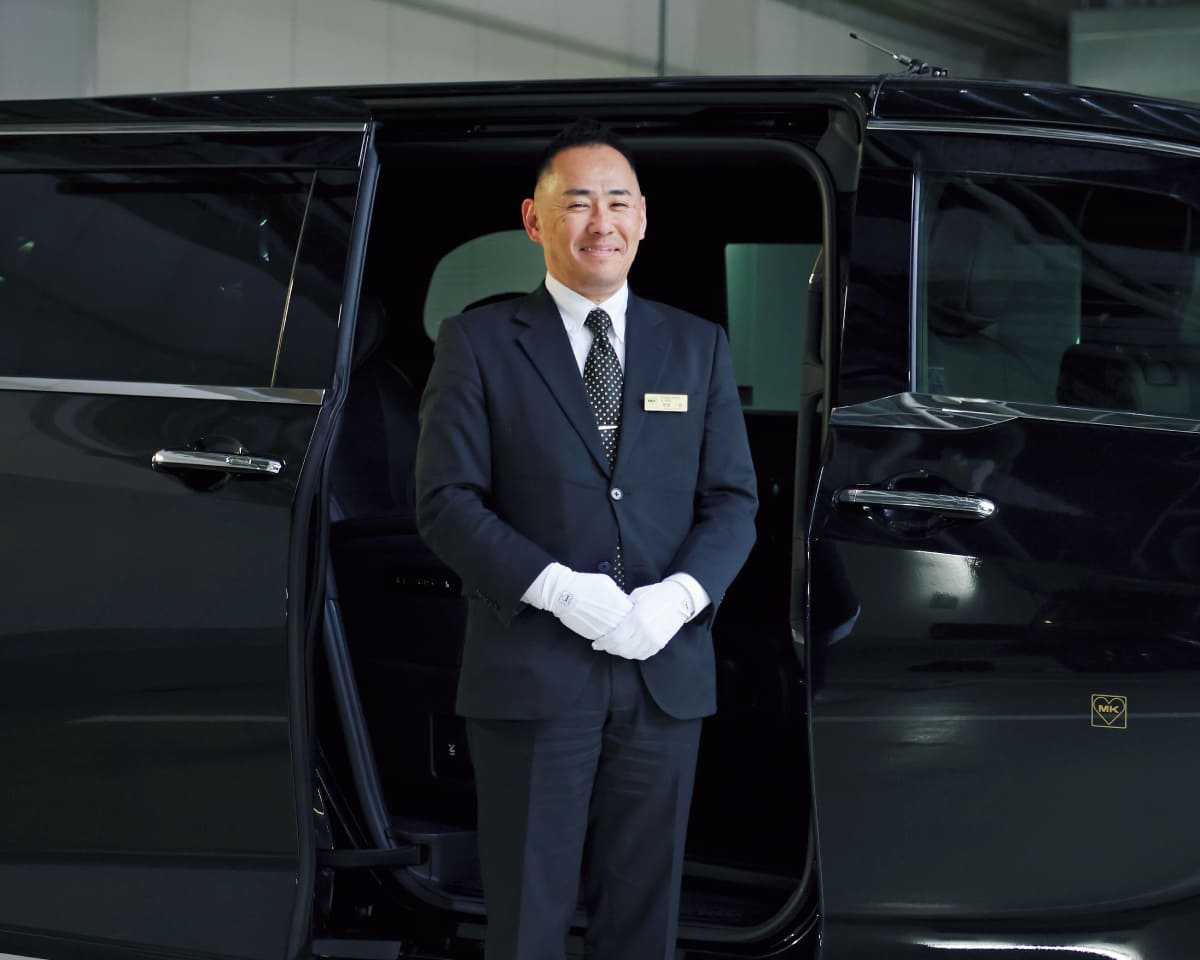 MKタクシー乗務員・馬場一晃さん
