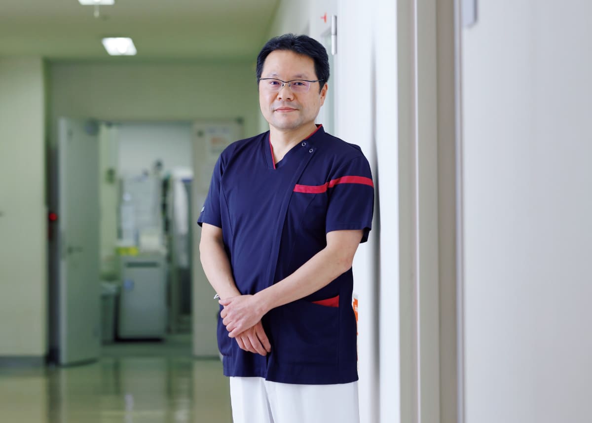 北里研究所病院内科病棟看護師長・坂脇淳さん