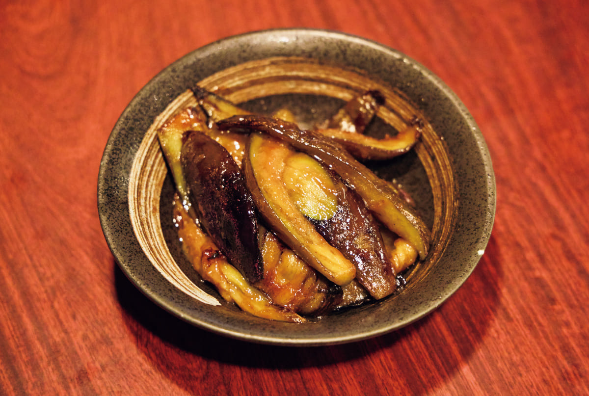 茄子味噌炒め