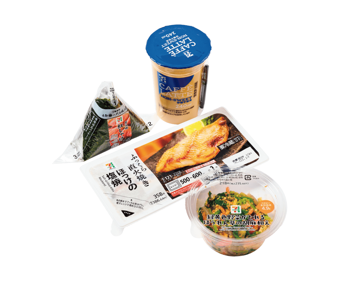 コンビニ・朝食の画像