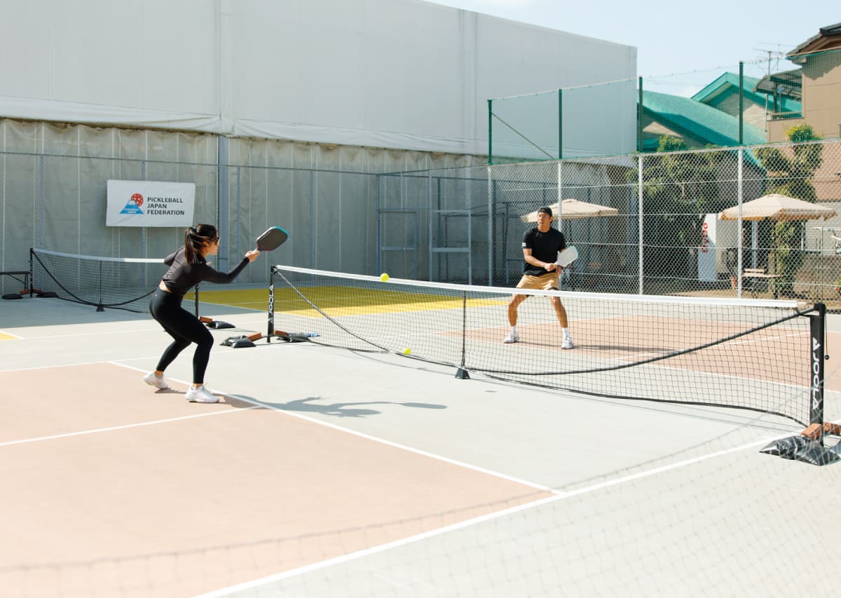 三好健太・吉冨愛子（ピックルボール）