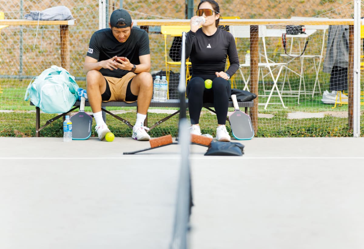 三好健太・吉冨愛子（ピックルボール）