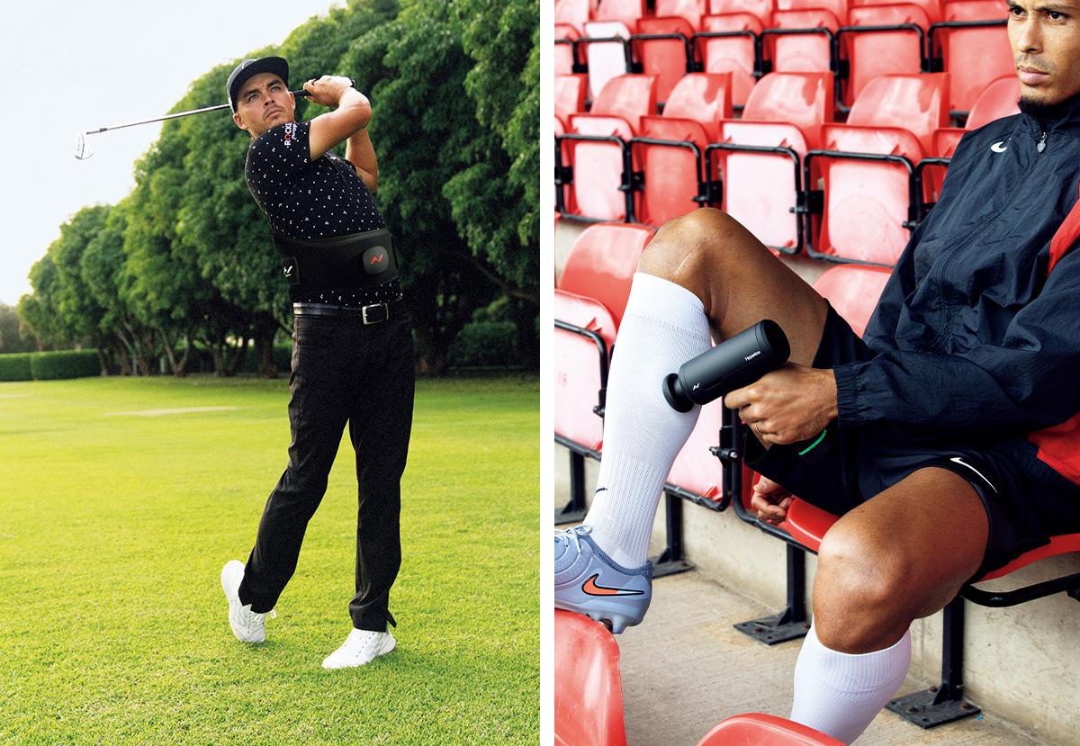 About Hyperice＿サッカーのファン・ダイク、ゴルフのリッキー・ファウラーも愛用