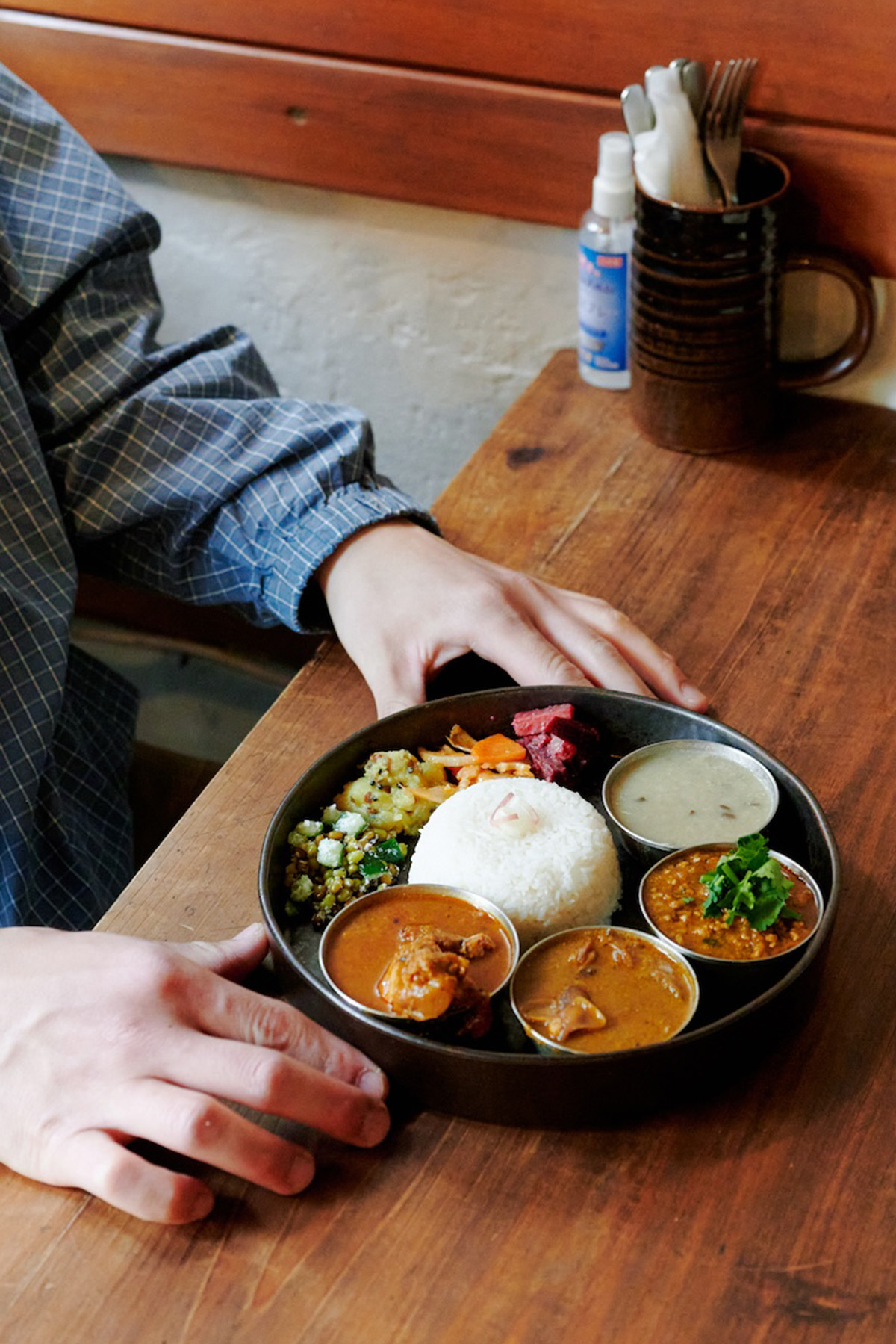 都立家政chamameのカレー