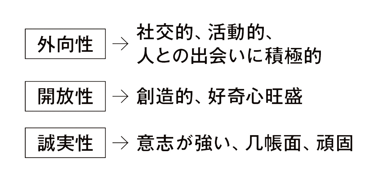 長寿者の性格と行動:外交性、関係性、誠実性