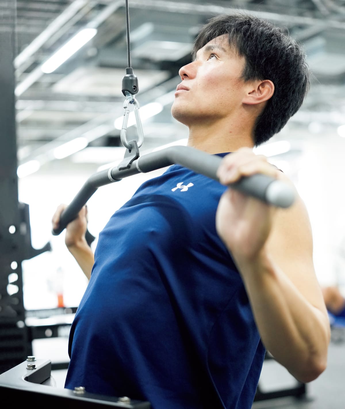 櫻間達也（ローイング）のトレーニング姿