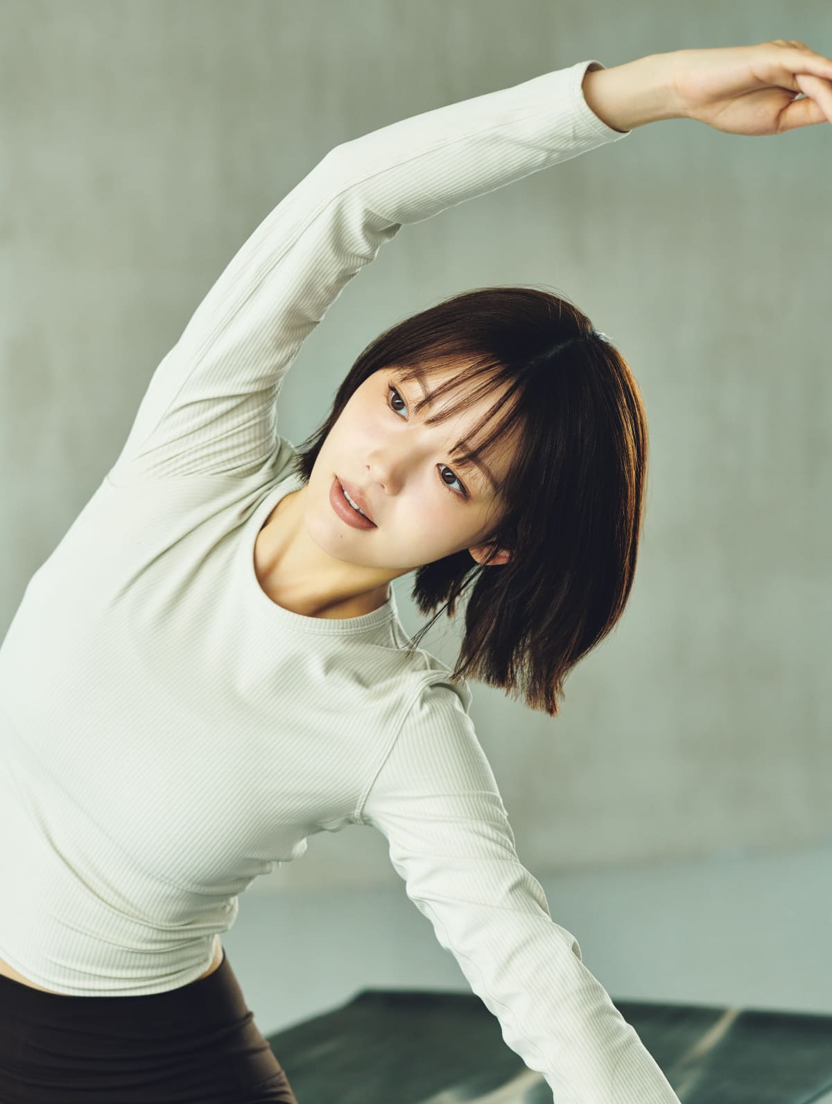 ピラティスをしている様子
