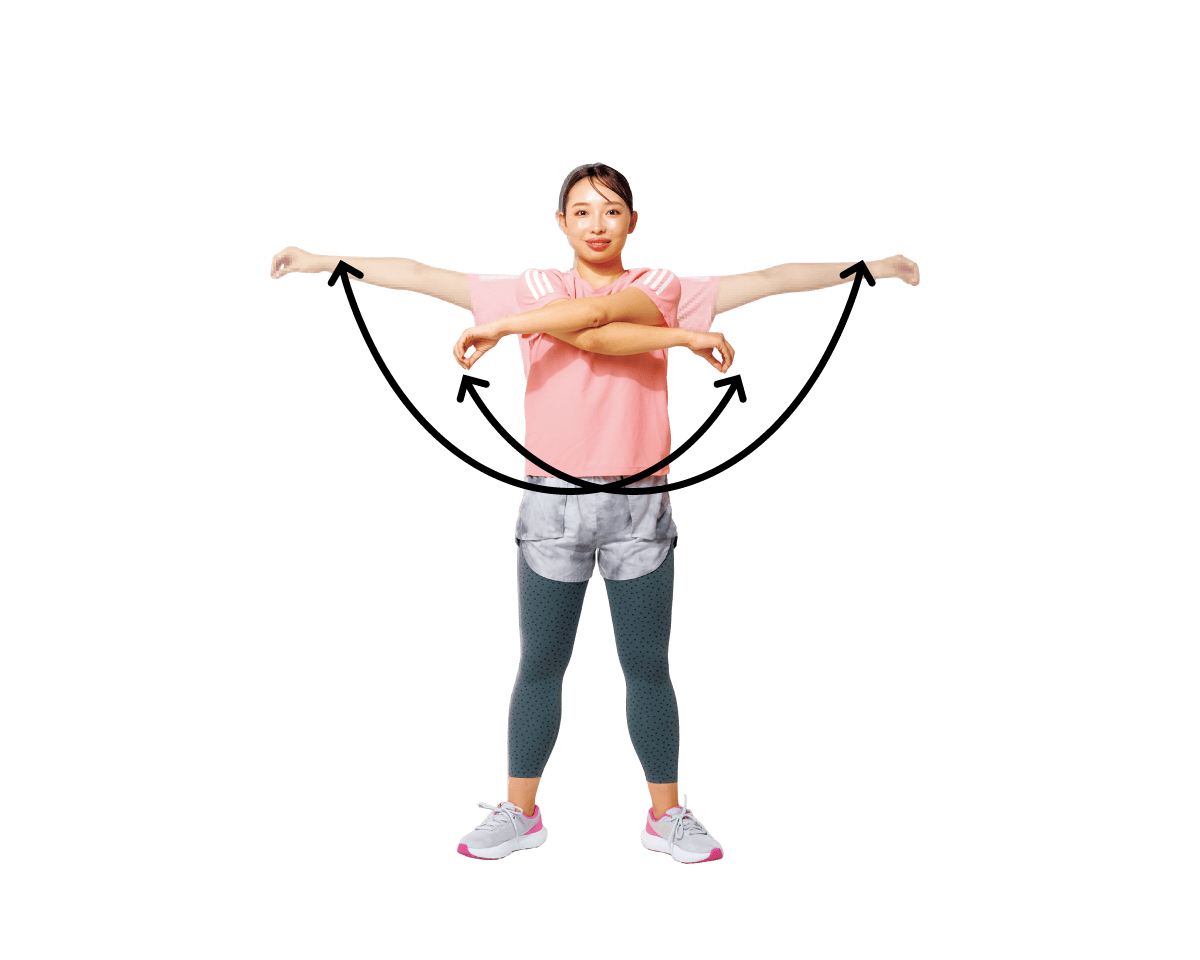 胸を反らす運動