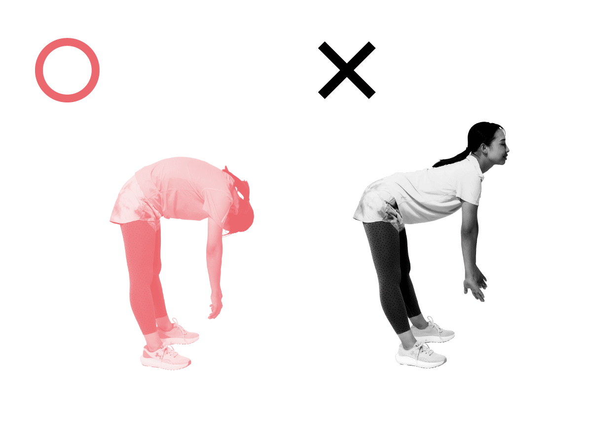 NGとOKポーズ