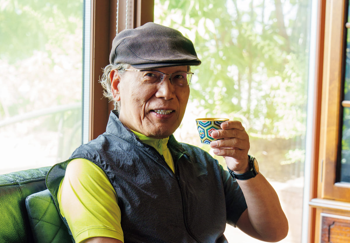 吉田 類さんのが休憩している様子