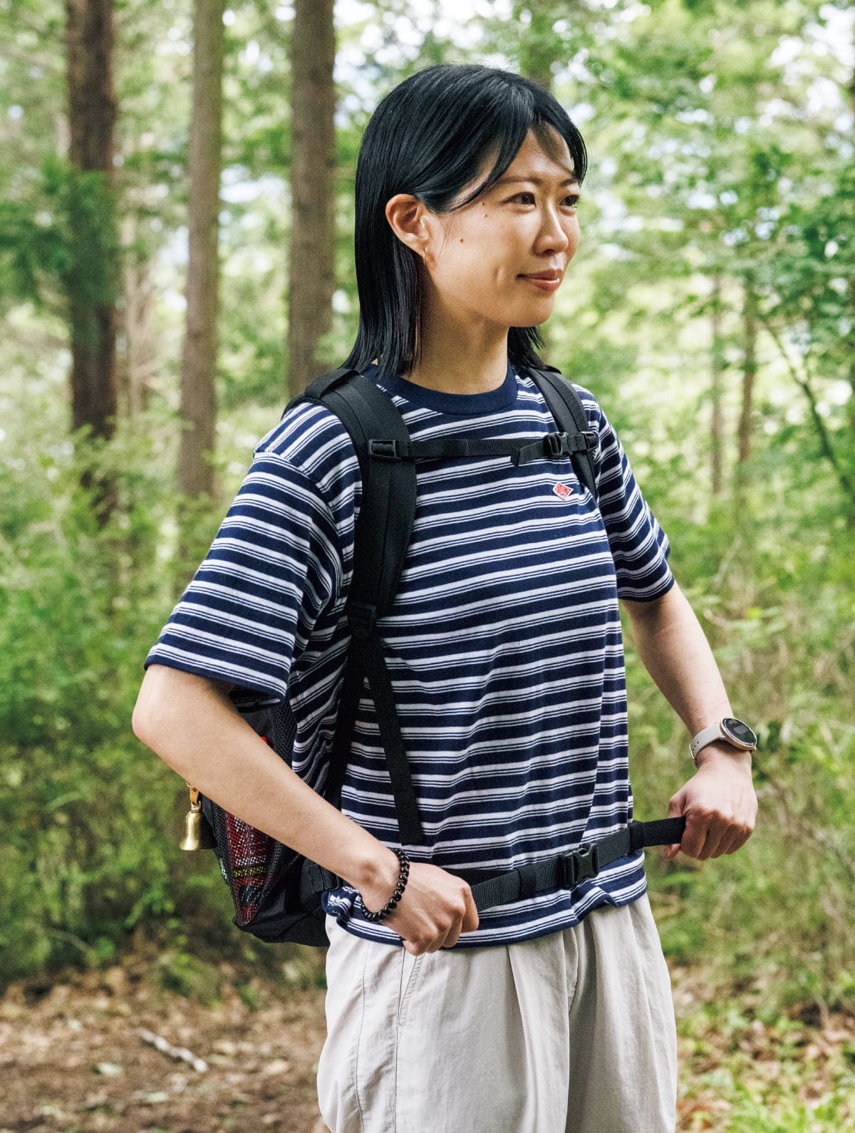 リュックの正しい背負い方